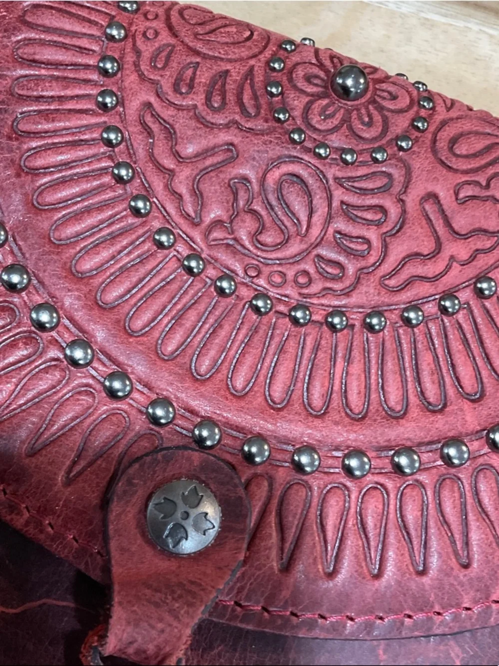 Patricia Nash embossed leather